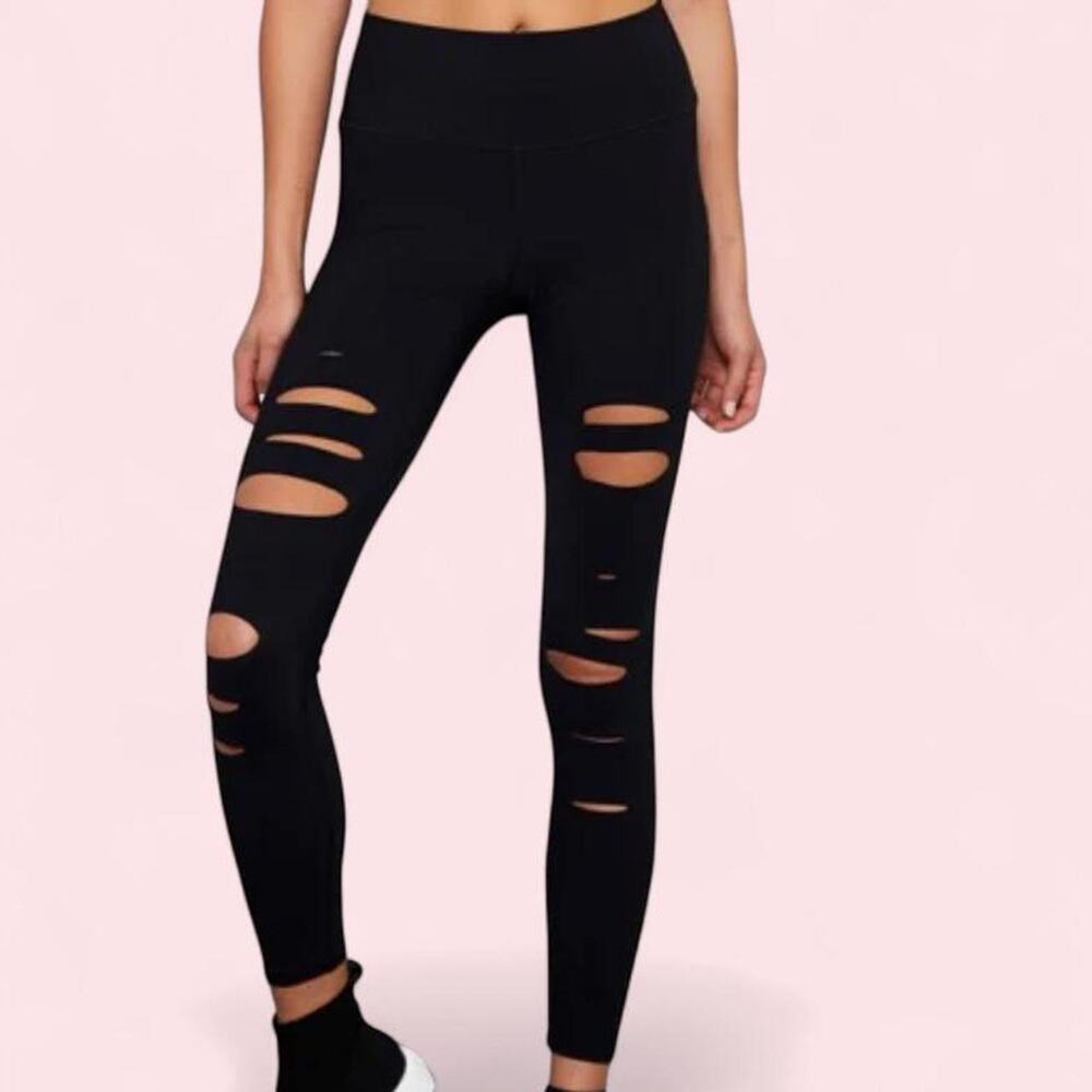 Alo yoga warrior ripped leggings